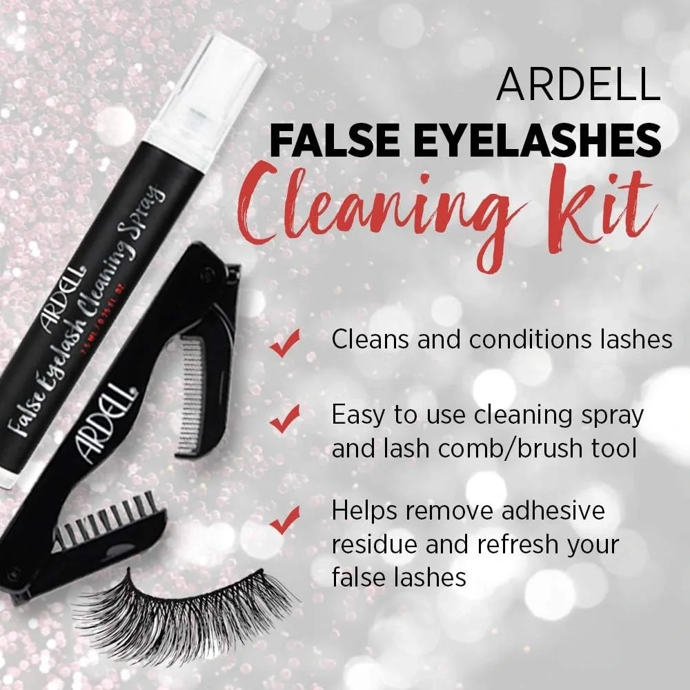 Ardell Professional False Eyelash Cleaning Kit - Black